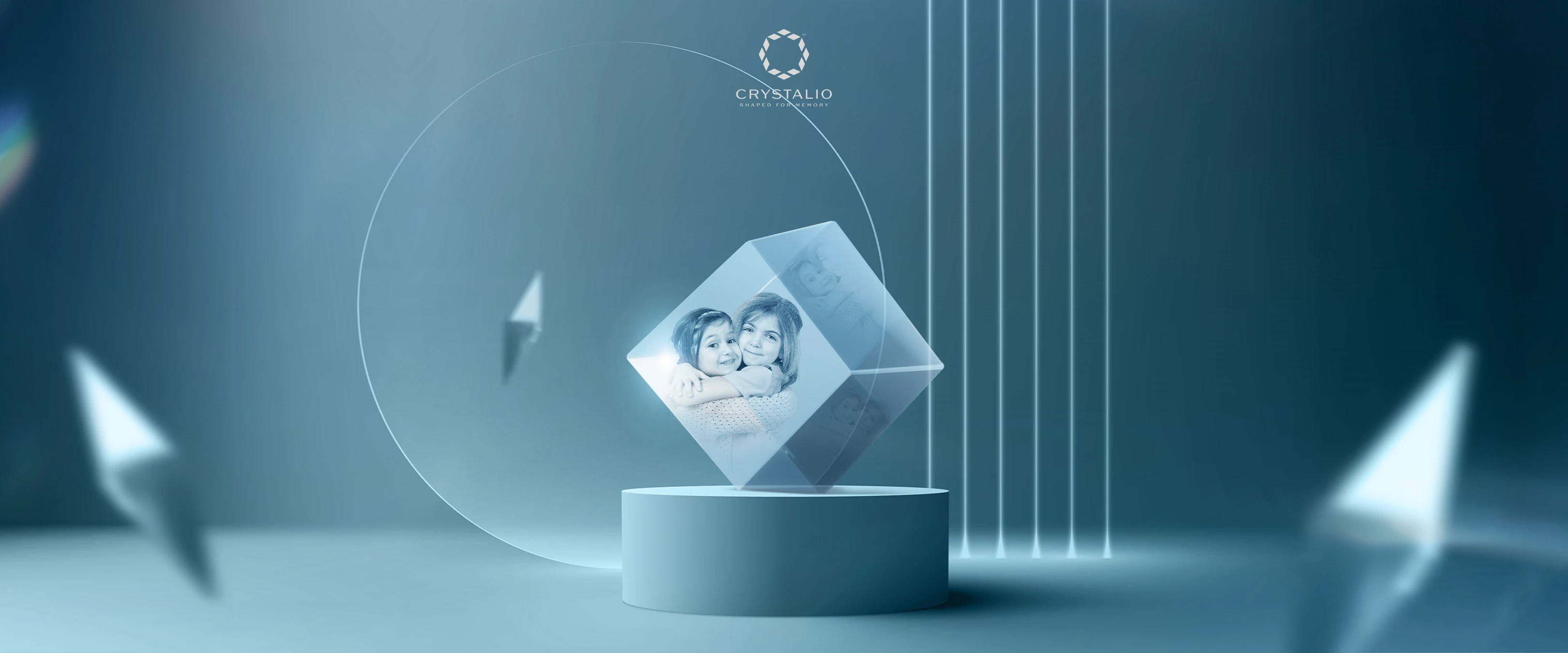 نقش كريستالي ثلاثي الأبعاد – ألماس فاخر 3D Engraving Crystal – Prestige Diamond 